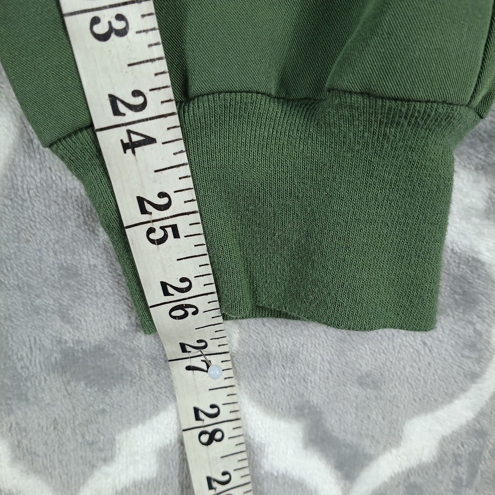 FIGS Zamora Jogger Scrub Pants Women XS Green Olive Cuffed Cargo Stretch - Picture 6 of 11